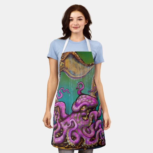 Octopus Harp Schürze (Getragen)