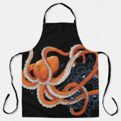 Octopus Henna Schürze (Vorderseite)