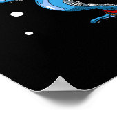 Octopus Hippie Poster (Ecke)