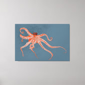 Octopus Hugs Leinwanddruck (Vorderseite)