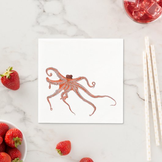 Octopus Hugs Serviette (Beispiel)