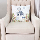 Octopus im Kinderzimmer Kissen