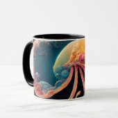 Octopus in space and time tasse (Vorderseite Links)