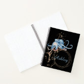 Octopus-Individuelle Name-Notebook Notizblock (Innenseite)