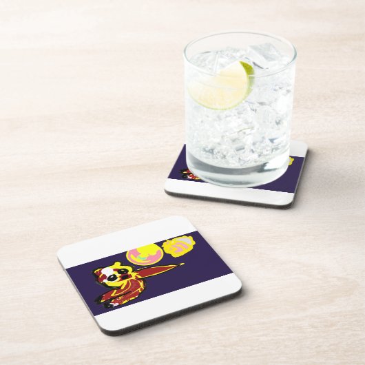 Octopus joy getränkeuntersetzer (Rechte Seite)