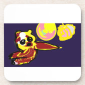 Octopus joy getränkeuntersetzer (Vorderseite)