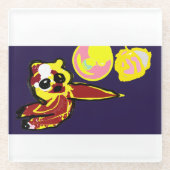 Octopus joy glasuntersetzer (Vorderseite)