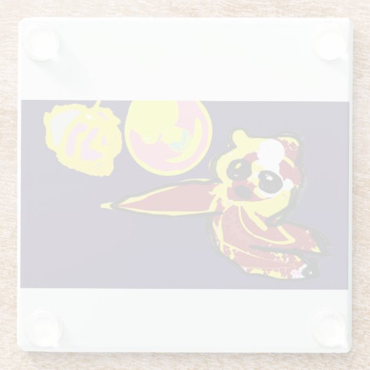 Octopus joy glasuntersetzer (Rückseite)