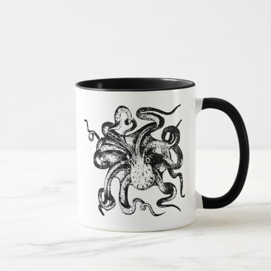 OCTOPUS KAFFEE MUGS TASSE (Rechts)