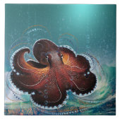 OCTOPUS - Keramik Fliese (Vorderseite)