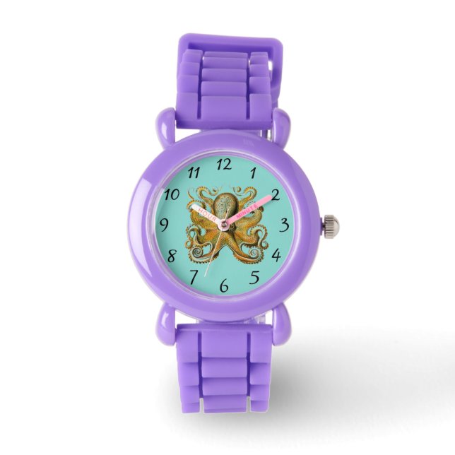 Octopus Kid's Watch Armbanduhr (Vorderseite)