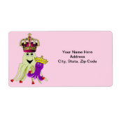 Octopus King Queen Labels (Vorne)