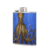 Octopus' Lair - farbenfroh Flachmann (Links)