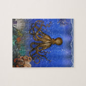 Octopus' Lair - farbenfroh Puzzle (Horizontal)