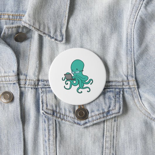 Octopus Laptop Button (Beispiel)
