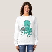 Octopus Laptop Sweatshirt (Vorne ganz)