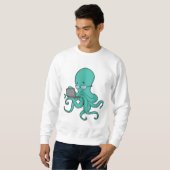 Octopus Laptop Sweatshirt (Vorne ganz)
