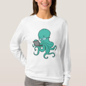 Octopus Laptop T-Shirt (Vorderseite)