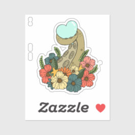 Octopus-Liebe Aufkleber