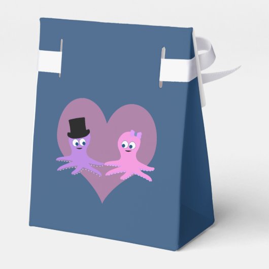 Octopus-Liebe Geschenkschachtel (Rückseite)