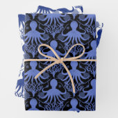 Octopus (light and dark background) geschenkpapier set (Beispiel)