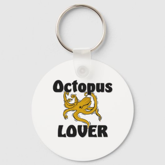 Octopus Lover Schlüsselanhänger (Vorderseite)
