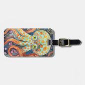 Octopus Luggage Tag Gepäckanhänger (Vorderseite horizontal)