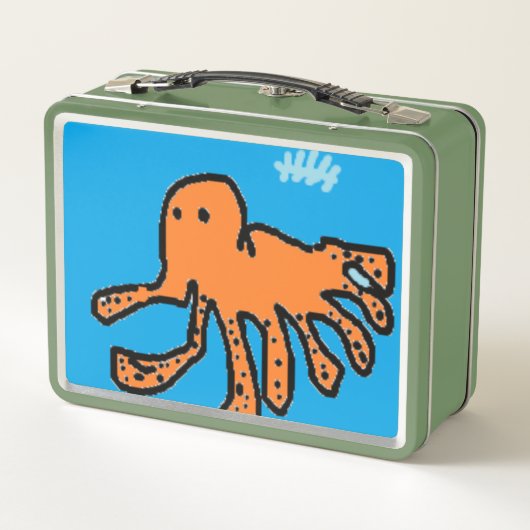Octopus Lunchbox (Rückseite)