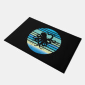 Octopus Meeresbiologe Fußmatte (Schrägansicht)