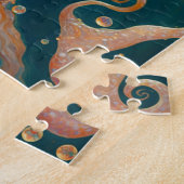 Octopus Mermaid Fantasy Art Jigsaw Puzzle (Seite)