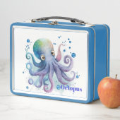 Octopus Metal Lunch Box (Beispiel)