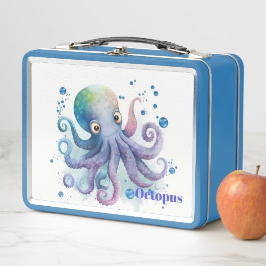 Octopus Metal Lunch Box (Beispiel)