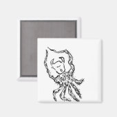 Octopus Monter Magnet (Vorderseite/Rückseite)
