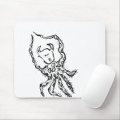 Octopus Monter Mousepad (Mit Mouse)