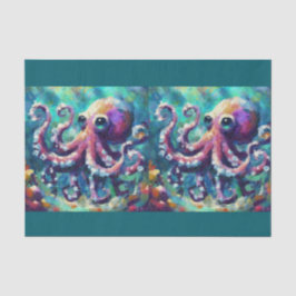 Octopus Nautical Beach Coast Decoupage Seidenpapier