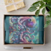 Octopus Nautical Beach Coast Decoupage Seidenpapier (Geschenk)