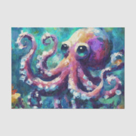 Octopus Nautical Beach Coast Decoupage Seidenpapier