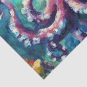 Octopus Nautical Beach Coast Decoupage Seidenpapier (Ausschnitt)