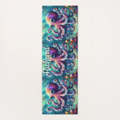 Octopus Nautical Beach Coastal Personalisiert Yogamatte (Rückseite)