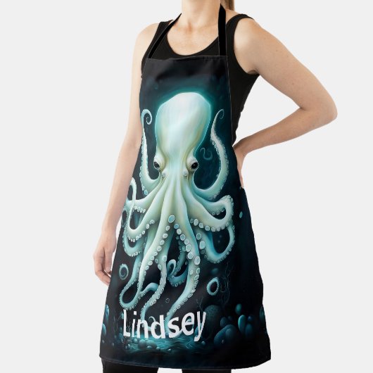 Octopus Nautical Marine Ocean Elegante Schürze (InSitu)