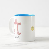 Octopus Niedlich Mathe Pi Day Coffee Tasse (Vorderseite Links)