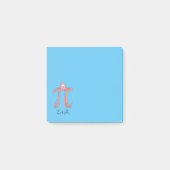 Octopus Niedlich Mathe Pi Day Post-It-Notes Post-it Klebezettel (Vorderseite)