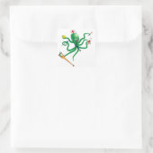 Octopus Nurse Square Sticker (Tasche)