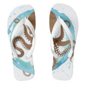 Octopus Oasis Flip Flops Badesandalen (Fußbett)