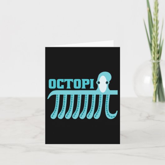 Octopus Octopi Math Karte (Vorderseite)