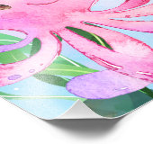 Octopus Oneder Sea Geburtstagszeichen Fotodruck (Ecke)