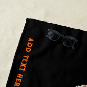 Octopus Orage Mandala Blue Strandtuch (Beispiel)