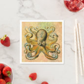 Octopus Paper Napkin Serviette (Beispiel)