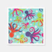 Octopus Paper Napkins Serviette (Vorderseite)