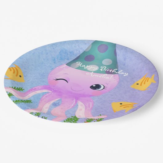 Octopus Paper Teller (Schrägansicht)